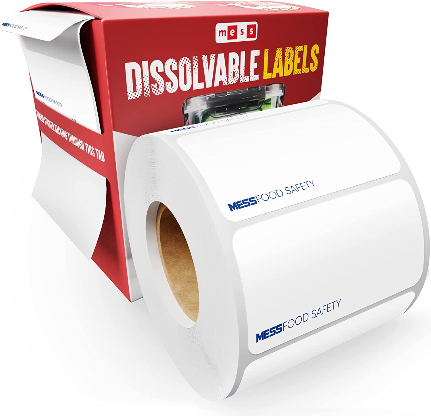 Dissolvable Kraft Paper Canning Stickers - MESS BRANDS