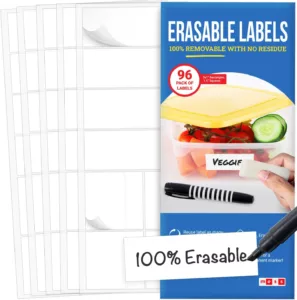 erasable labels